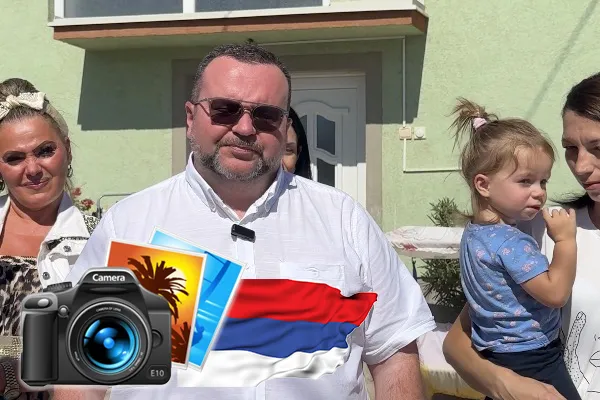 Video galerija posete Pokreta za narod i državu Niš devetročlanoj porodici